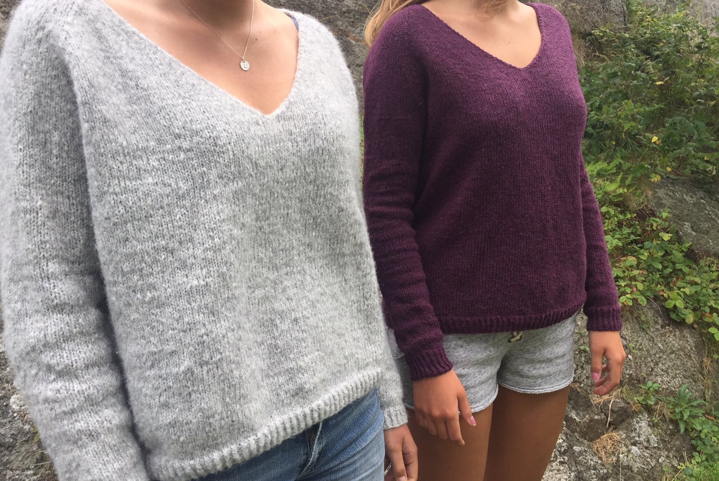 THEAGENSER MED V-HALS